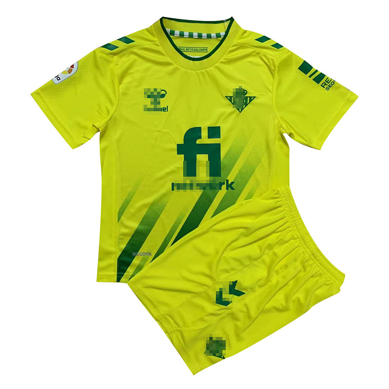 Camiseta De Portero Real Betis Amarillo 2022/2023 Niño Kit
